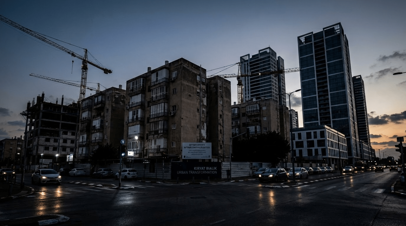 פרויקטי התחדשות עירונית בקריית ביאליק והקריות - סקירה